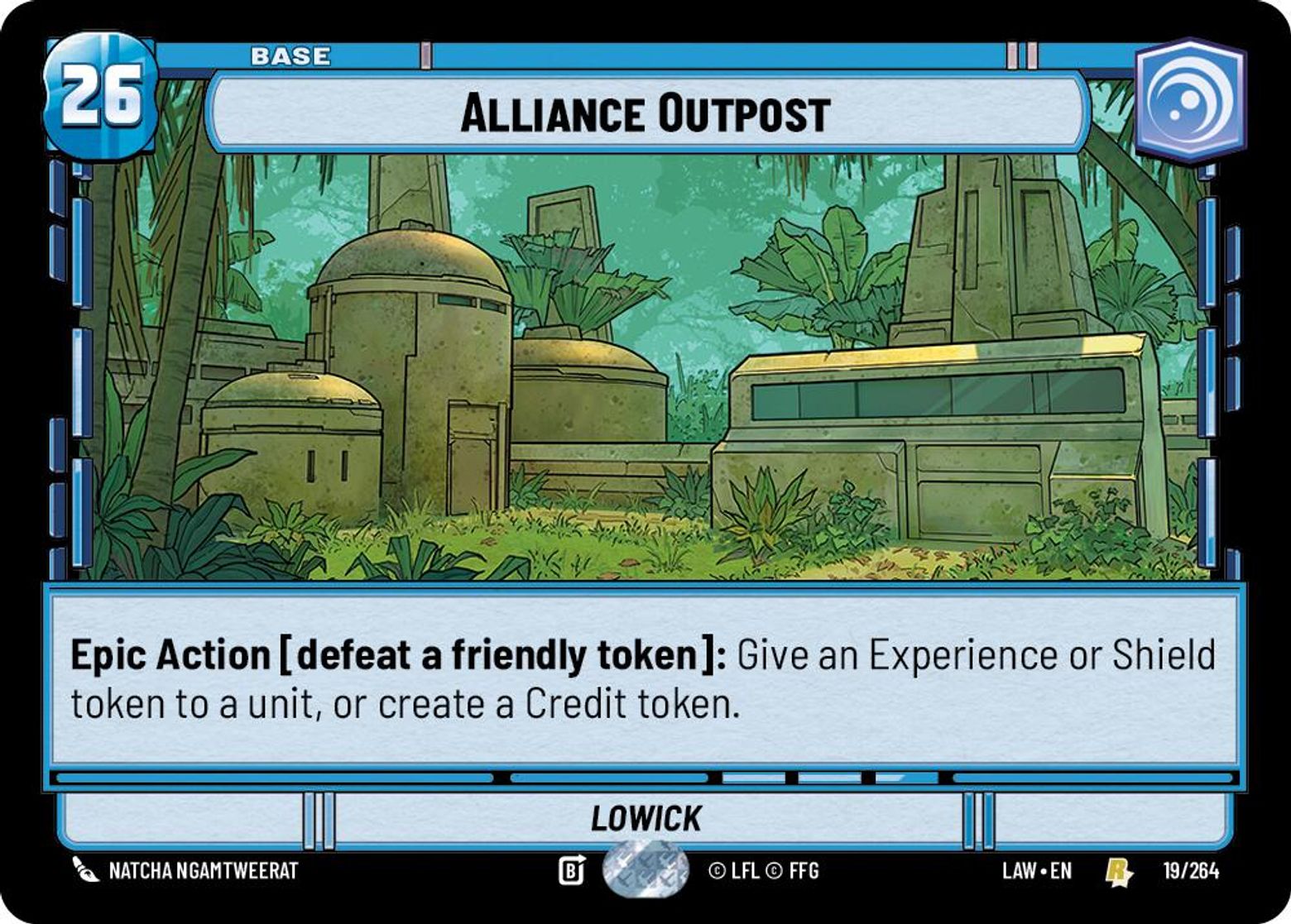 Alliance Outpost — Lowick #019/264 from A Lawless Time