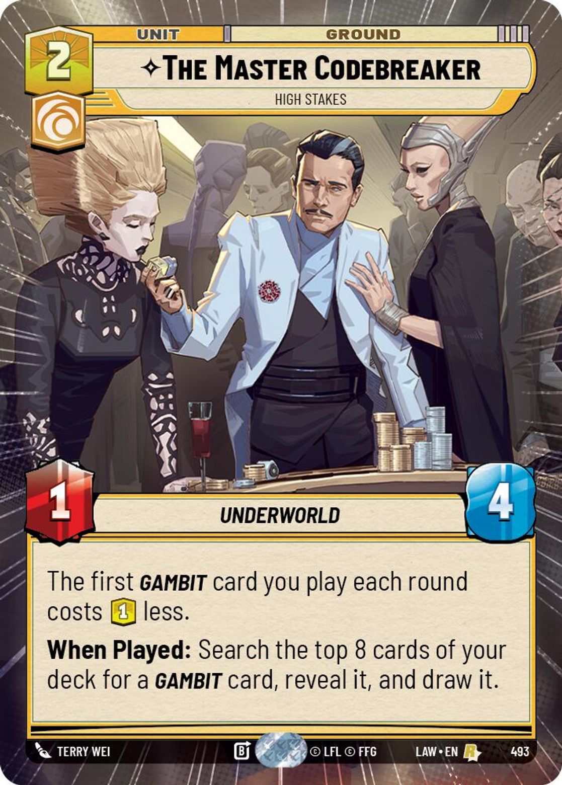 The Master Codebreaker — High Stakes #493/264 from A Lawless Time