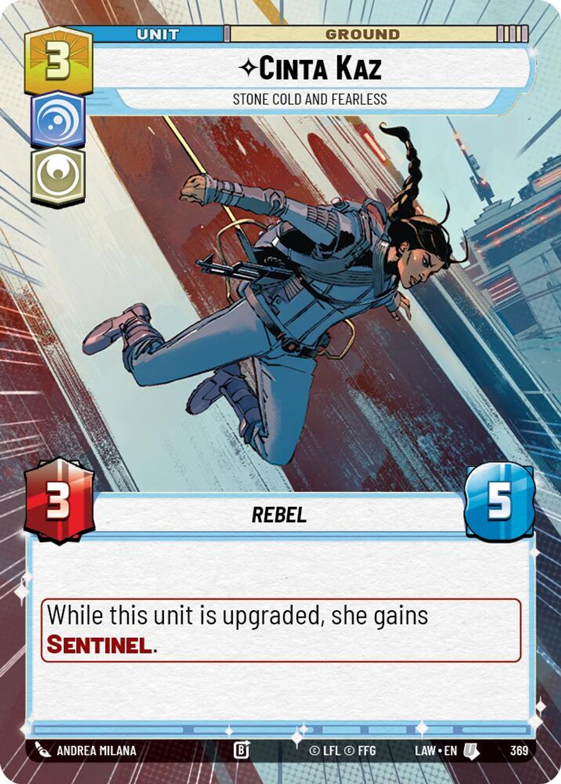 Cinta Kaz — Stone Cold and Fearless #369/264 from A Lawless Time