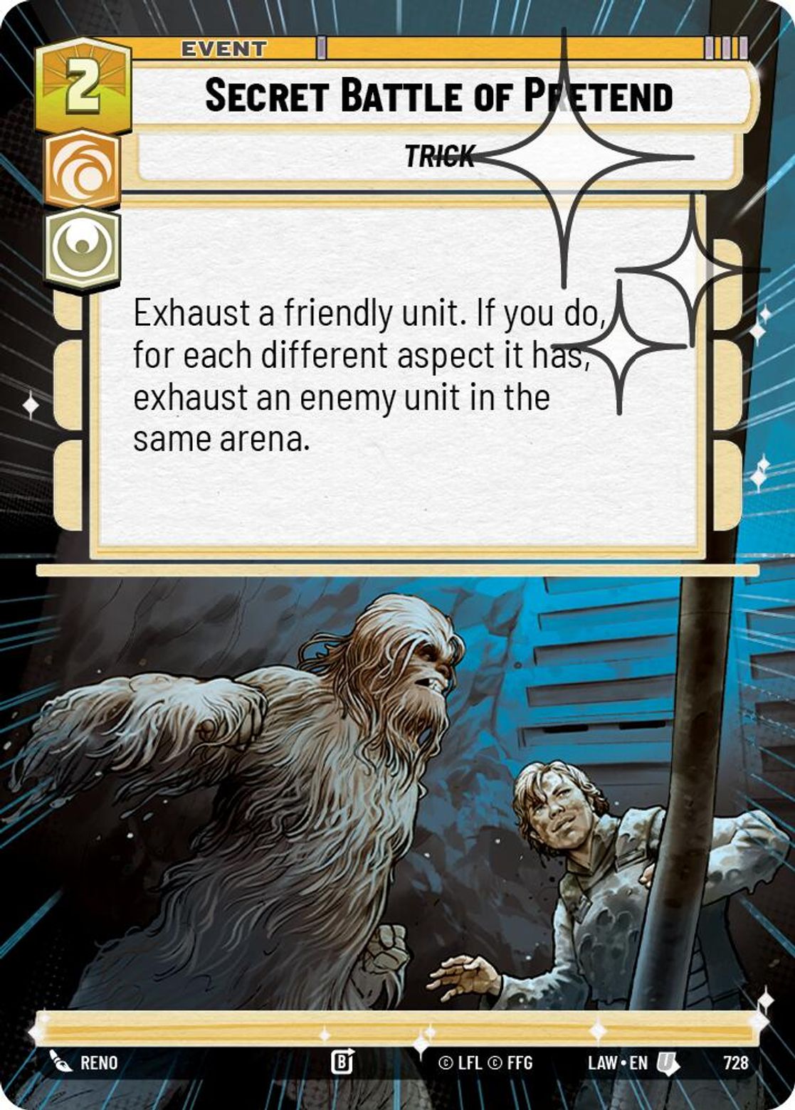 Secret Battle of Pretend #728/264 from A Lawless Time