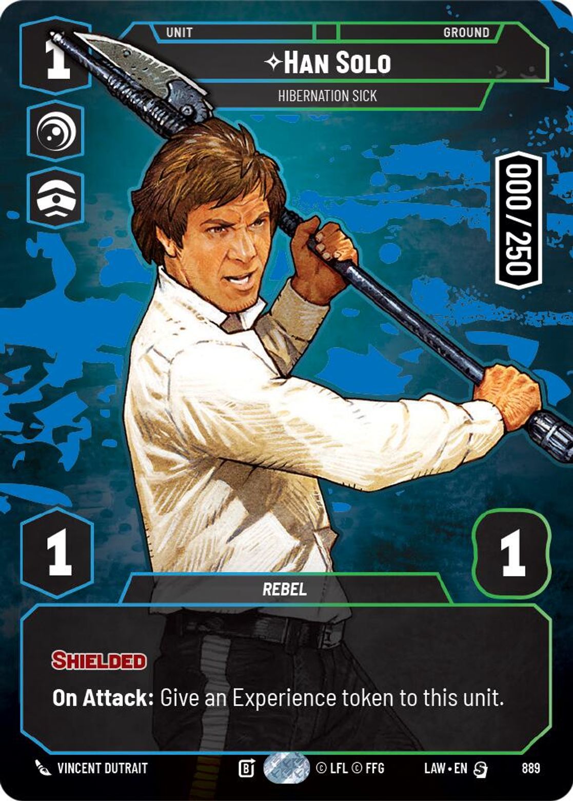Han Solo — Hibernation Sick #889/264 from A Lawless Time