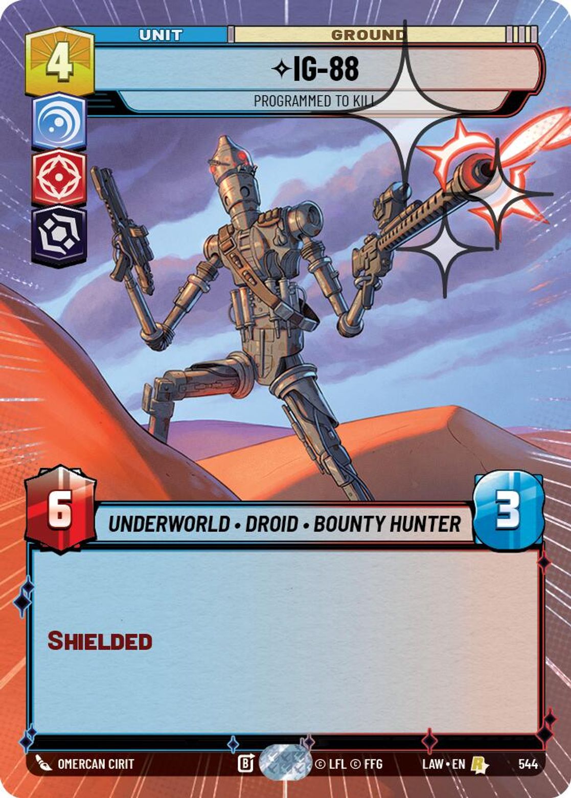 IG-88 — Programmed to Kill #544/264 from A Lawless Time