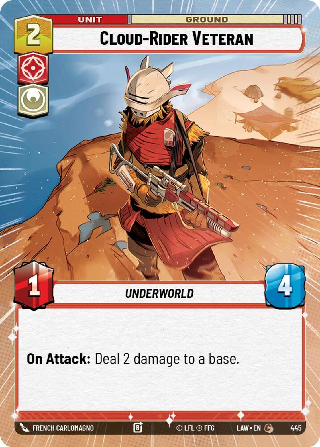 Cloud-Rider Veteran #445/264 from A Lawless Time