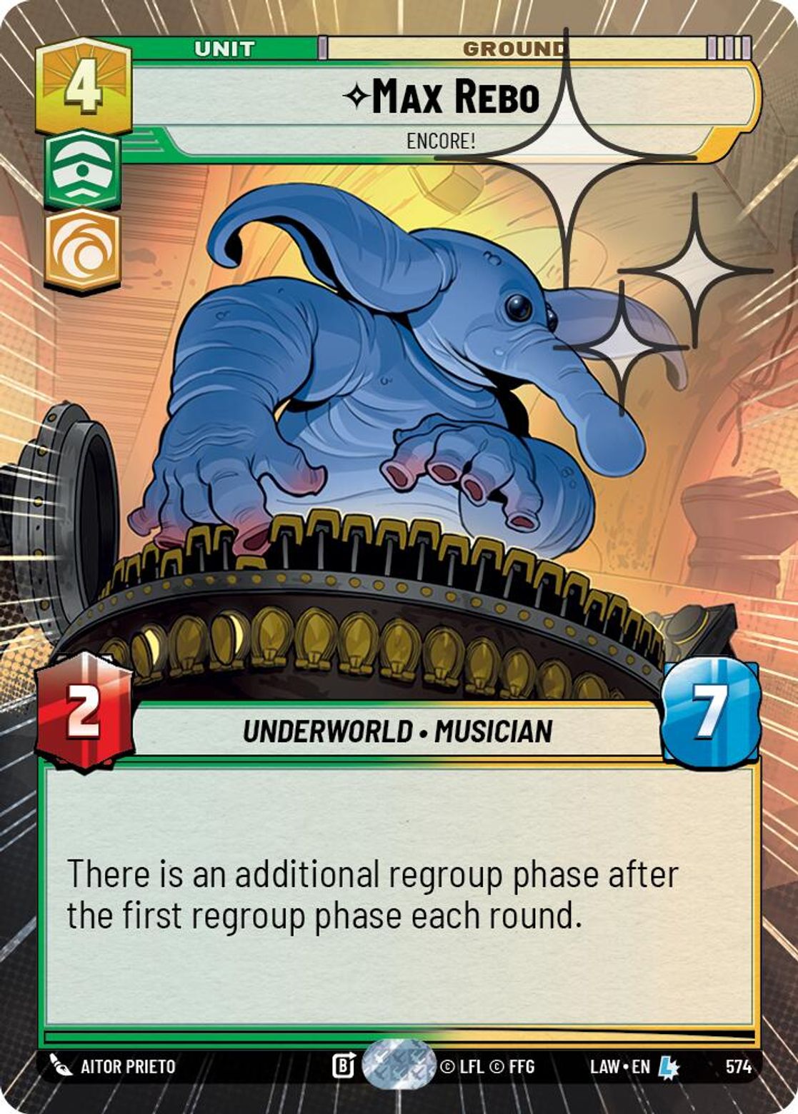 Max Rebo — Encore! #574/264 from A Lawless Time