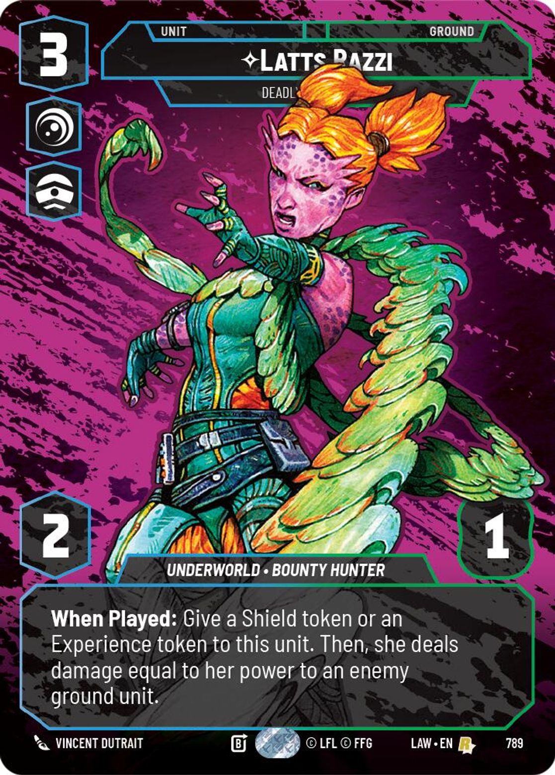 Latts Razzi — Deadly Whipmaster #789/264 from A Lawless Time