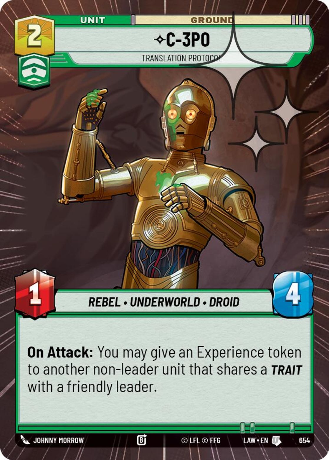 C-3P0 — Translation Protocol #654/264 from A Lawless Time