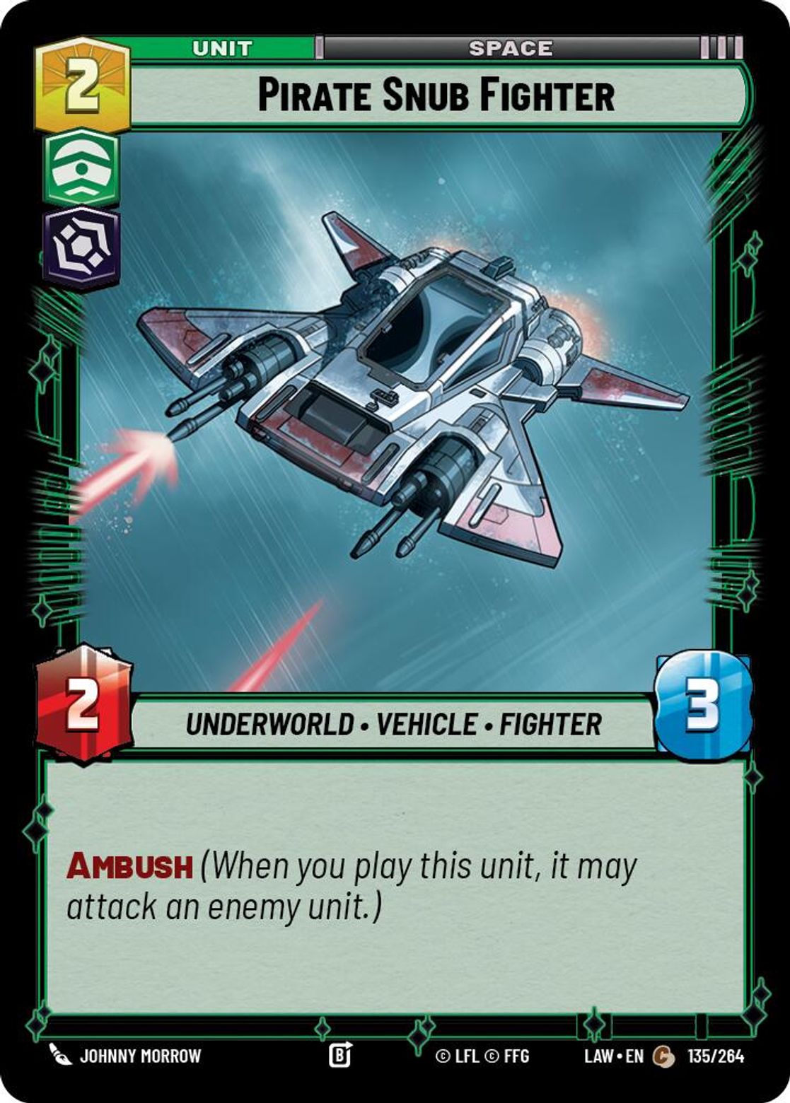 Pirate Snub Fighter #135/264 from A Lawless Time