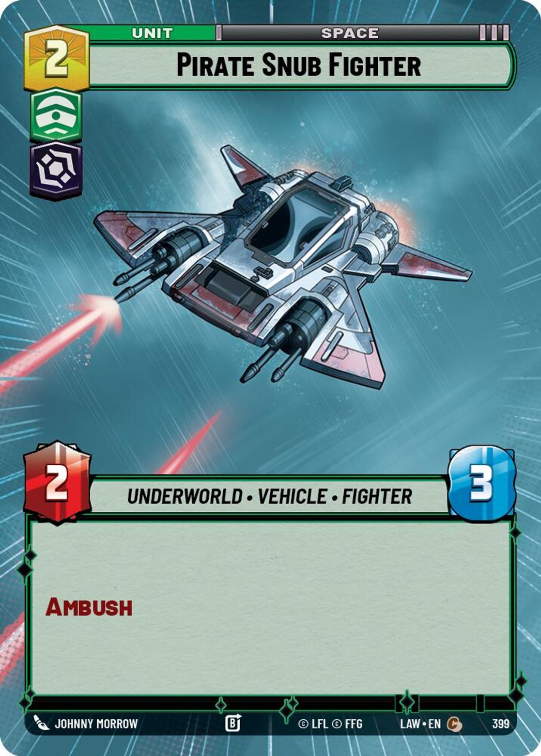 Pirate Snub Fighter #399/264 from A Lawless Time