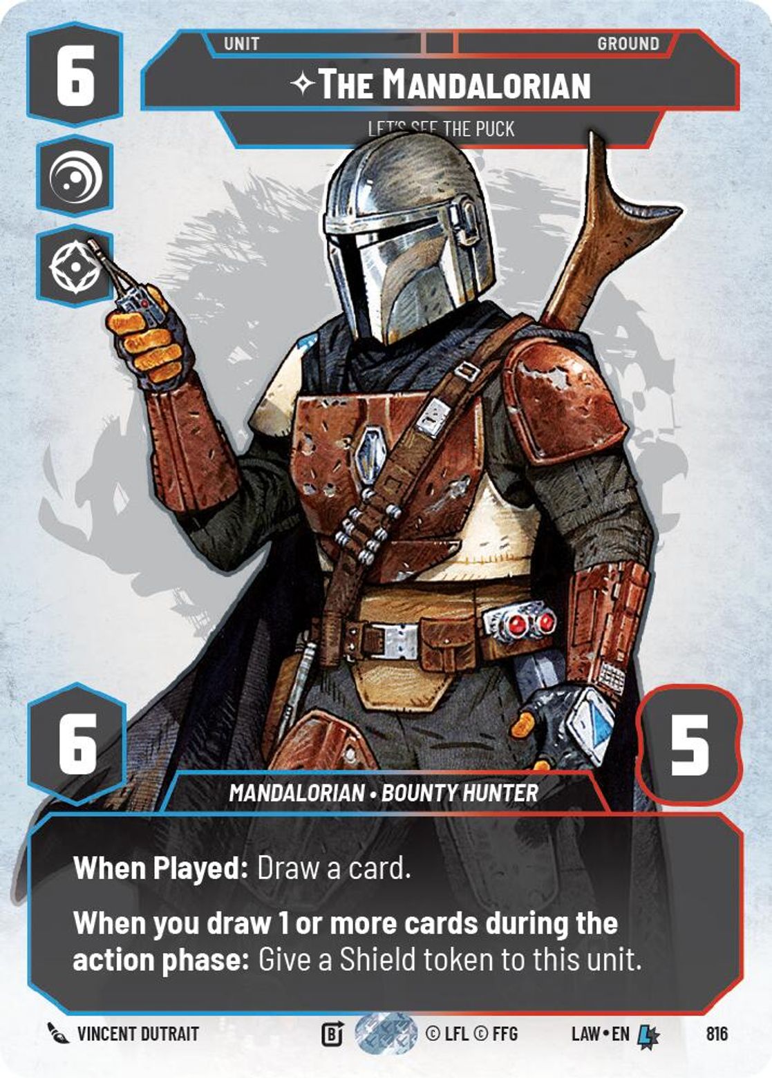 The Mandalorian — Let's See the Puck #816/264 from A Lawless Time