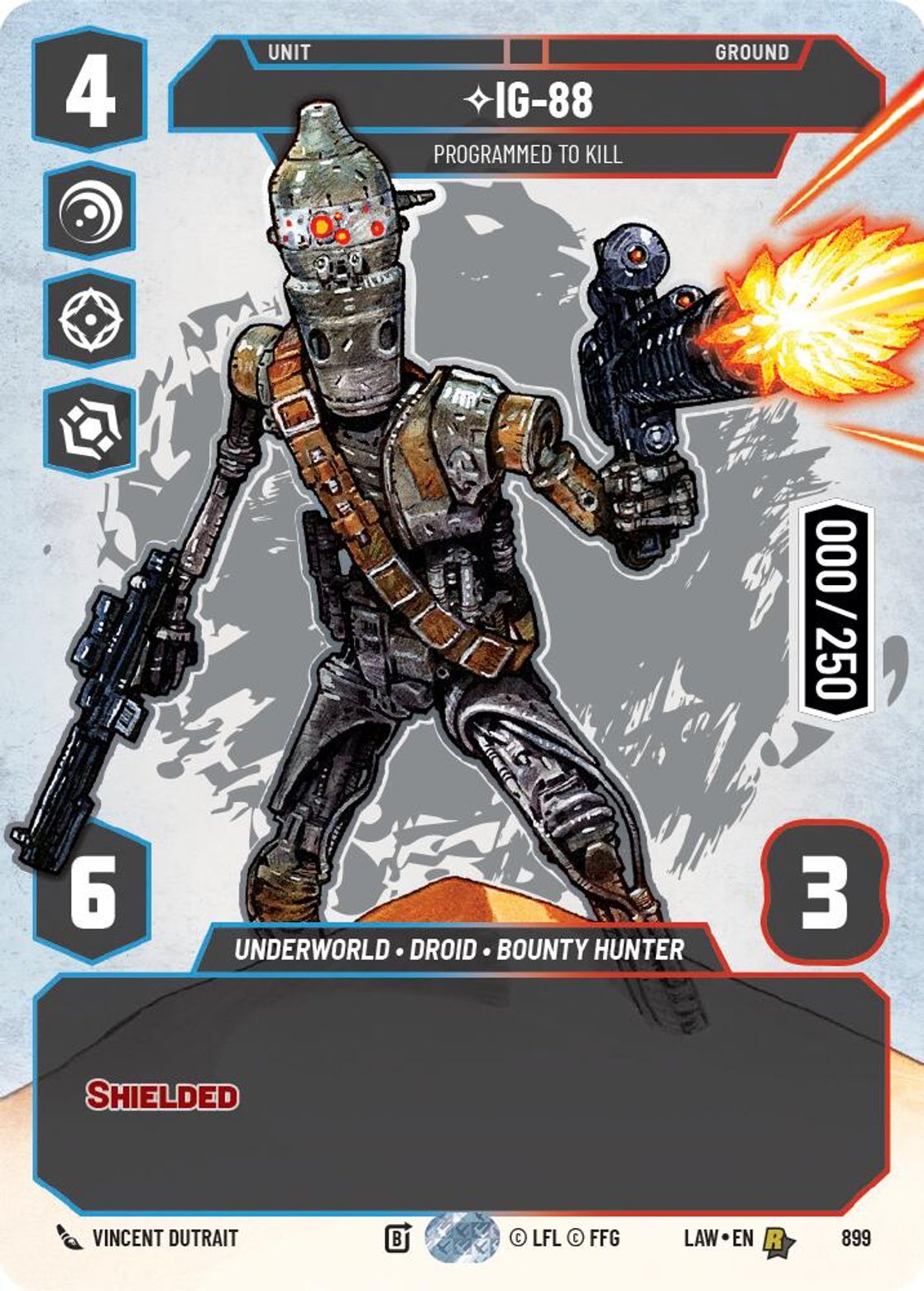 IG-88 — Programmed to Kill #899/264 from A Lawless Time