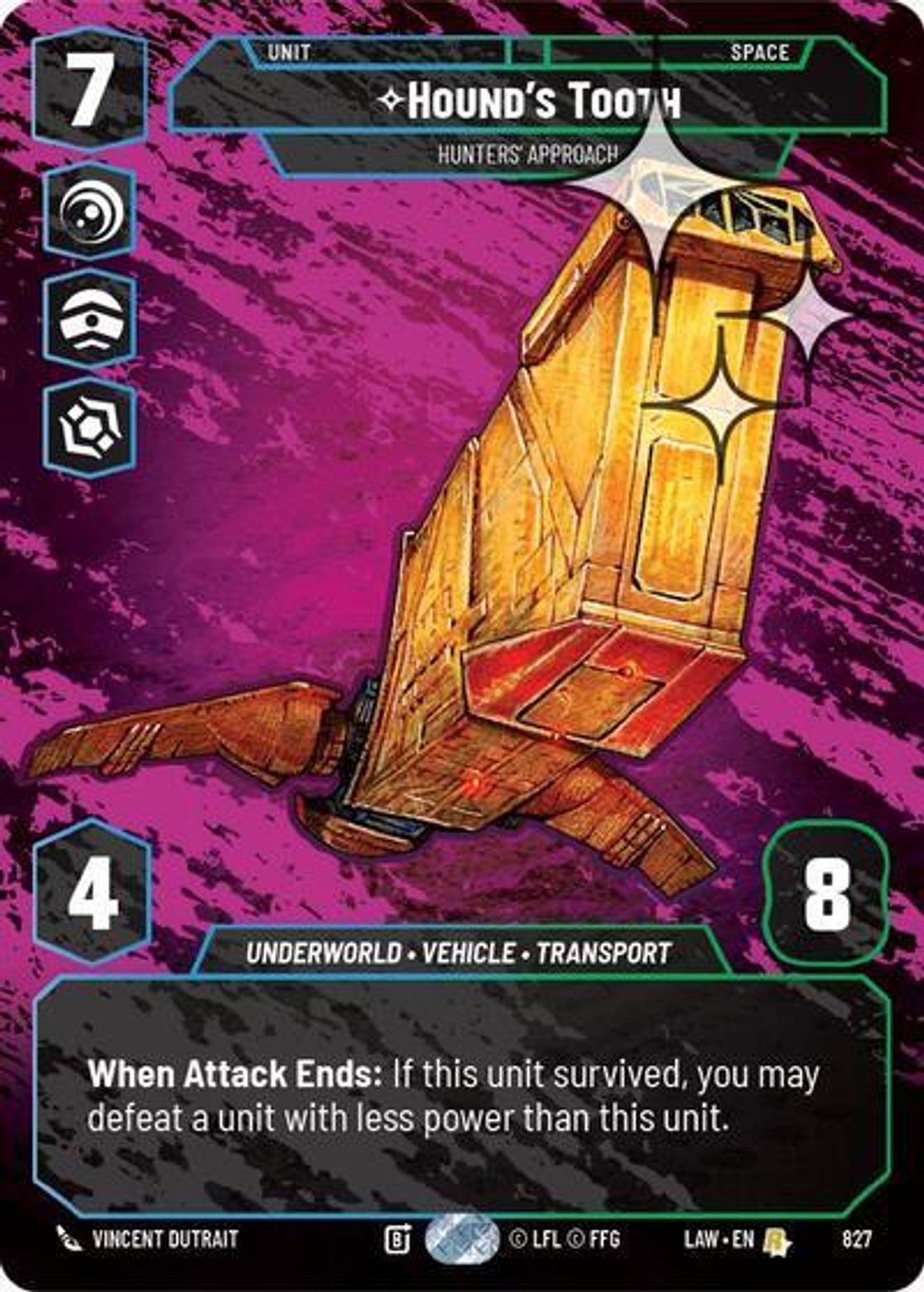 Hound's Tooth — Hunters' Approach #827/264 from A Lawless Time