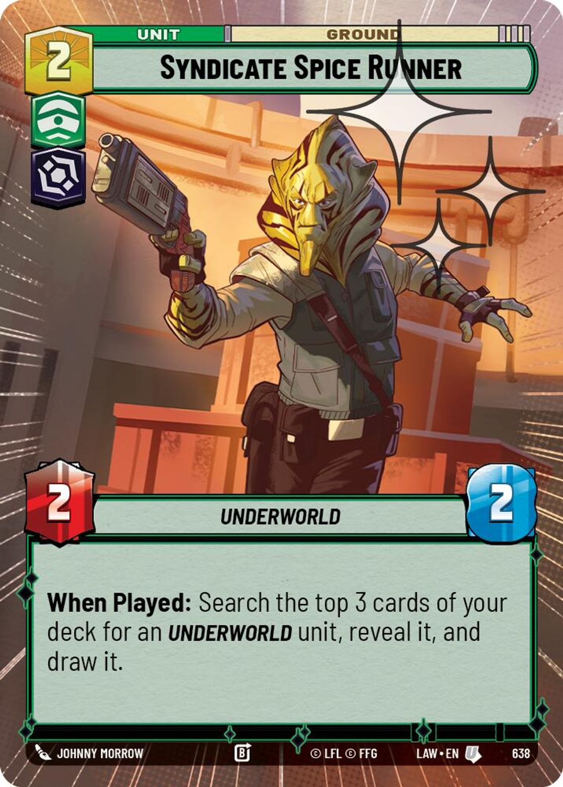 Syndicate Spice Runner #638/264 from A Lawless Time