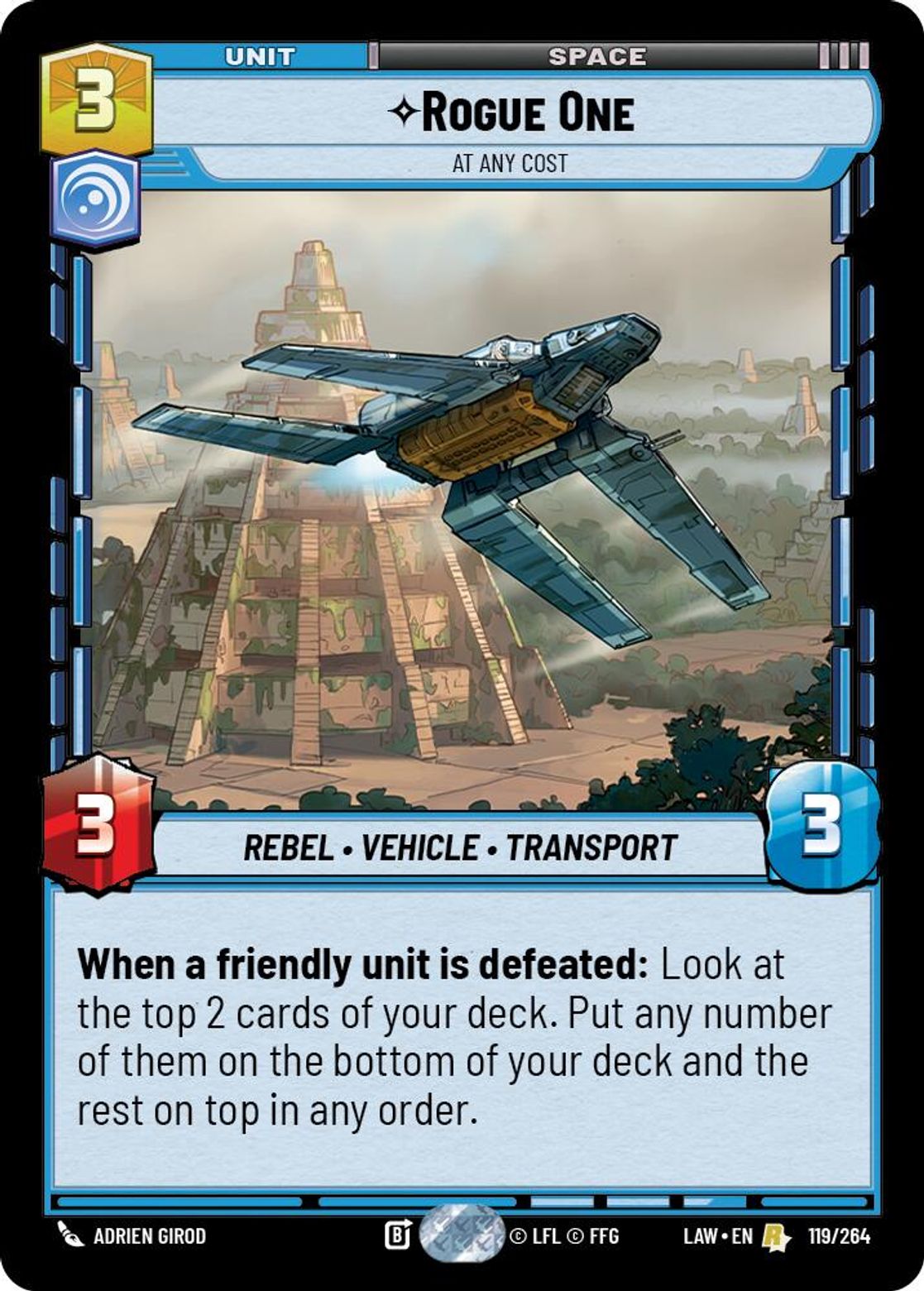Rogue One — At Any Cost #119/264 from A Lawless Time