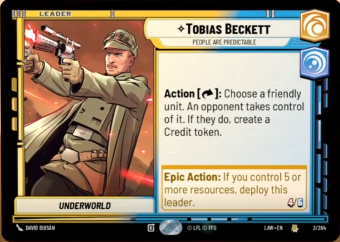Tobias Beckett — People are Predictable #002/264 from A Lawless Time