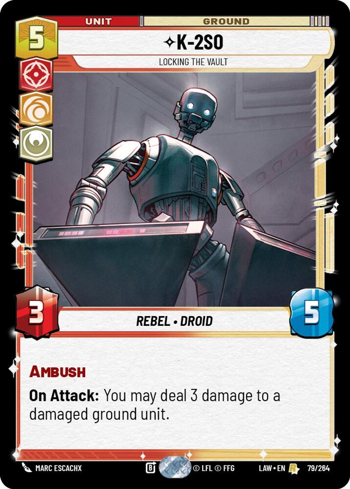 K-2S0 — Locking the Vault #079/264 from A Lawless Time