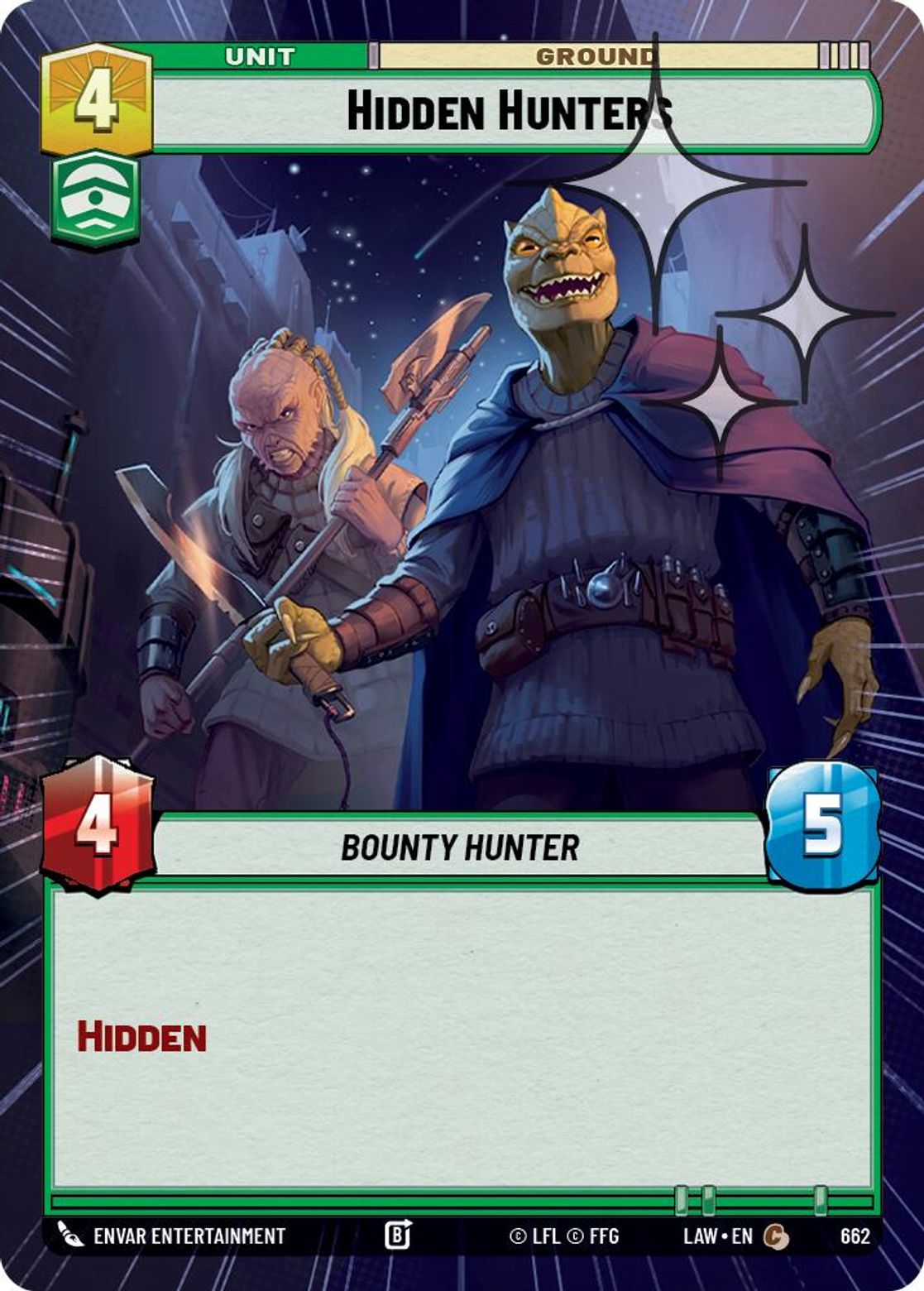 Hidden Hunters #662/264 from A Lawless Time
