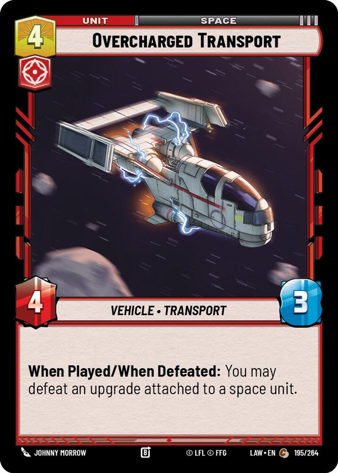 Overcharged Transport #195/264 from A Lawless Time
