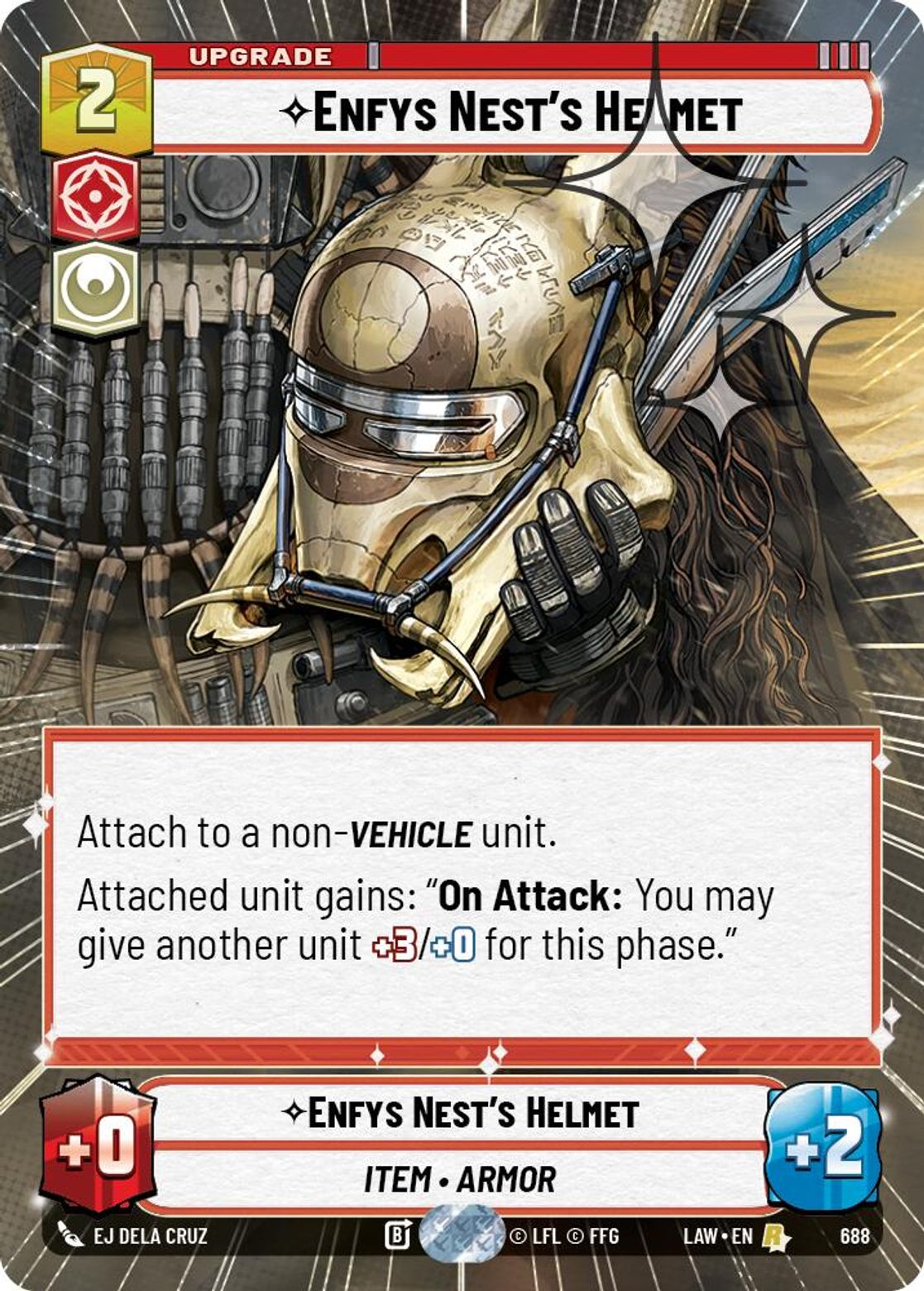 Enfys Nest's Helmet #688/264 from A Lawless Time