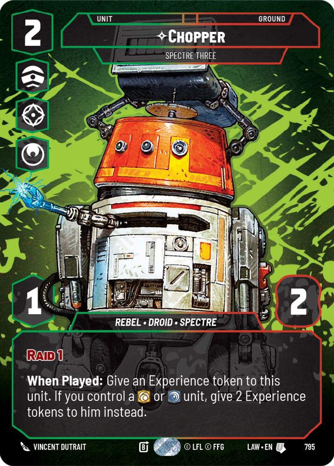 Chopper — Spectre Three #795/264 from A Lawless Time