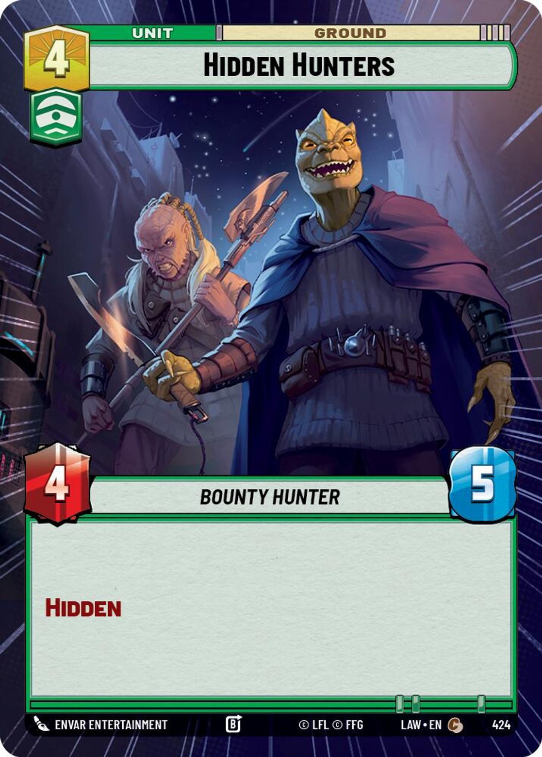Hidden Hunters #424/264 from A Lawless Time