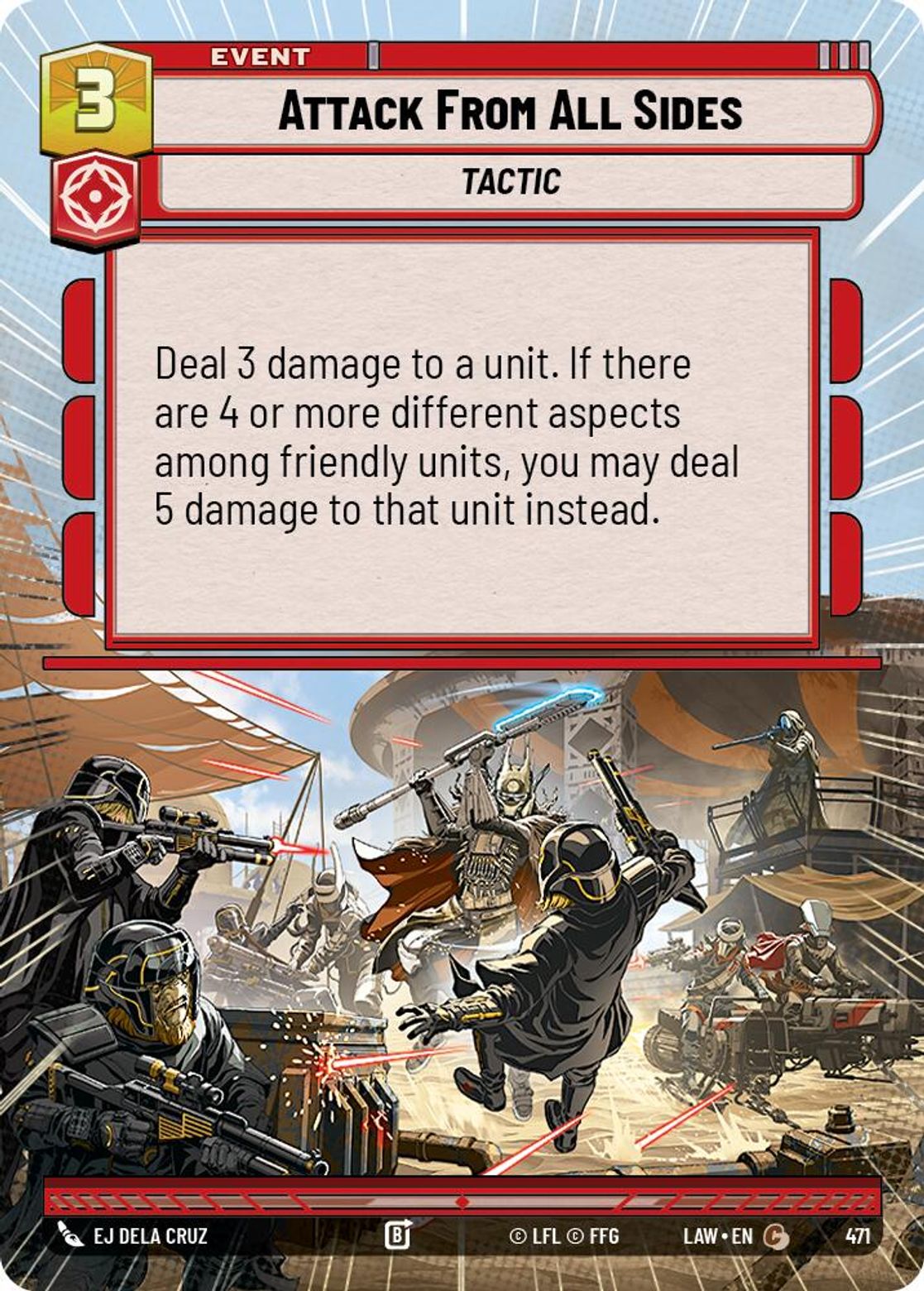 Attack From All Sides #471/264 from A Lawless Time