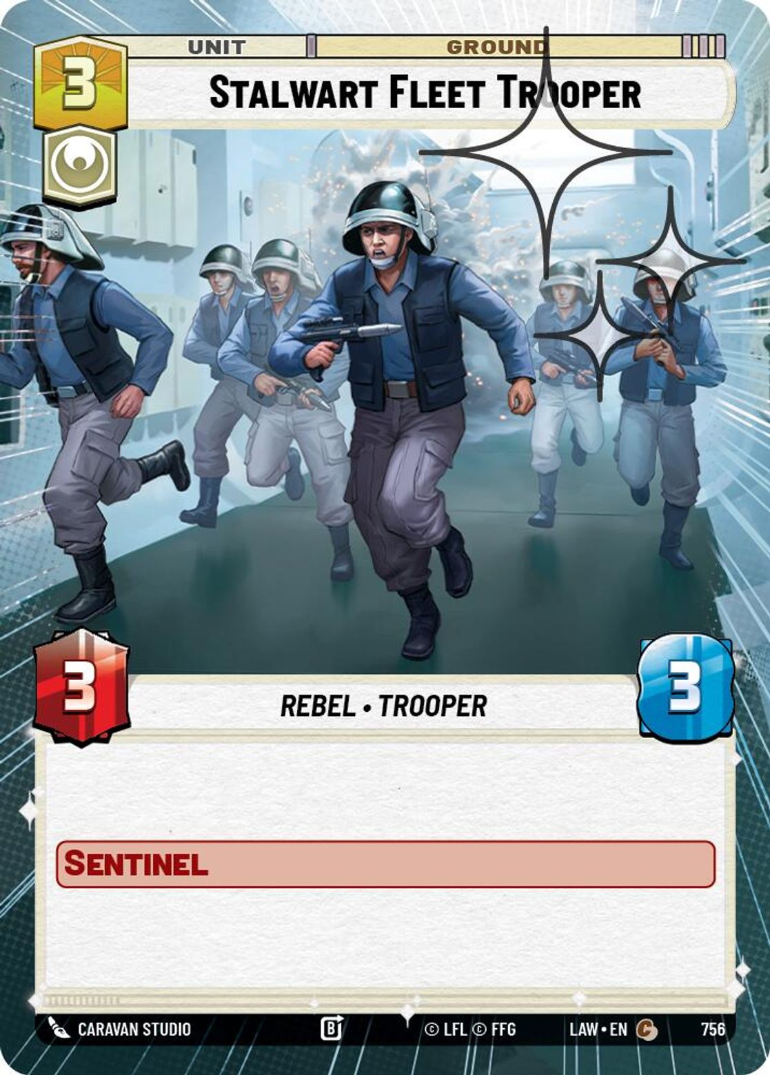 Stalwart Fleet Trooper #756/264 from A Lawless Time