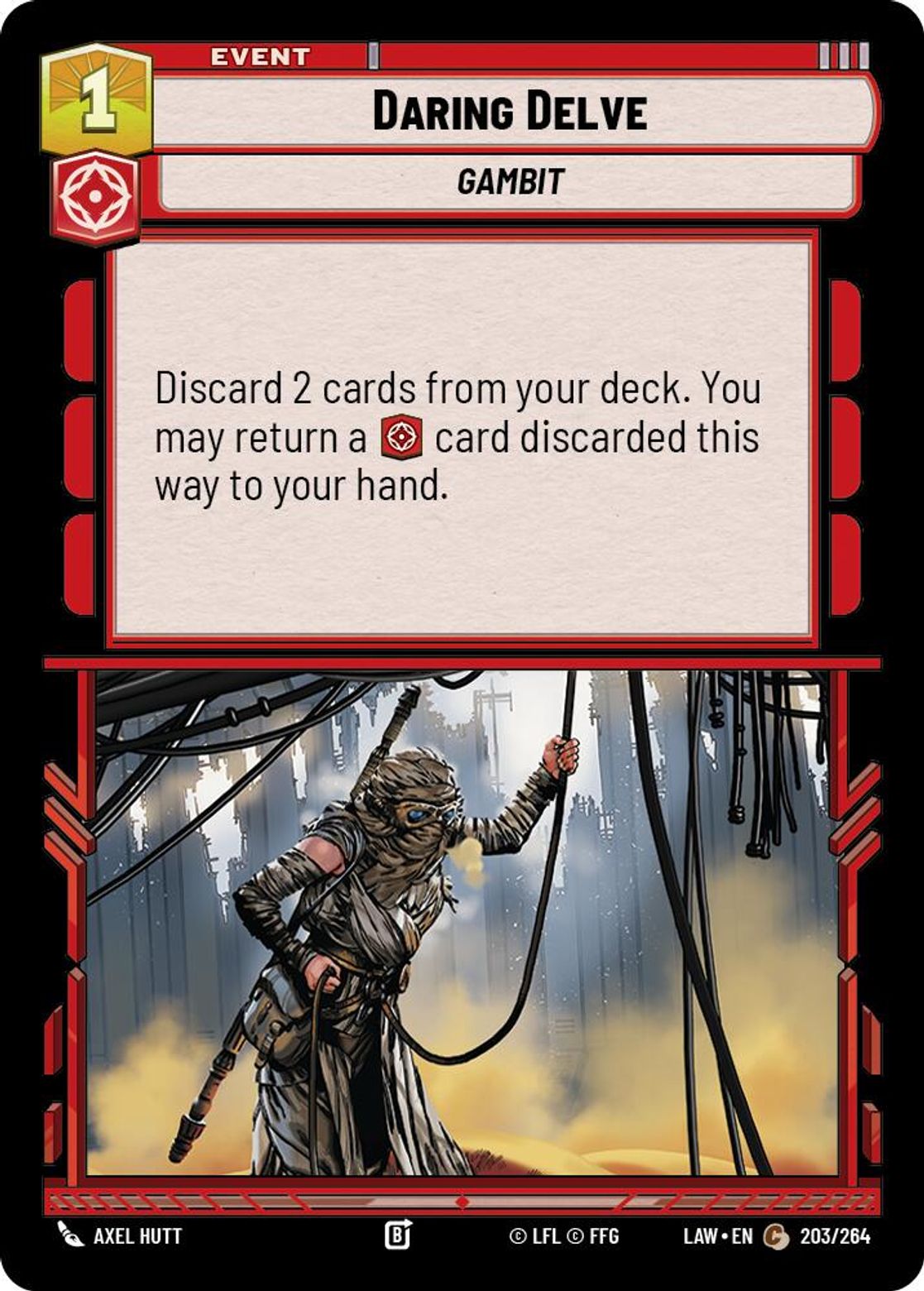 Daring Delve #203/264 from A Lawless Time