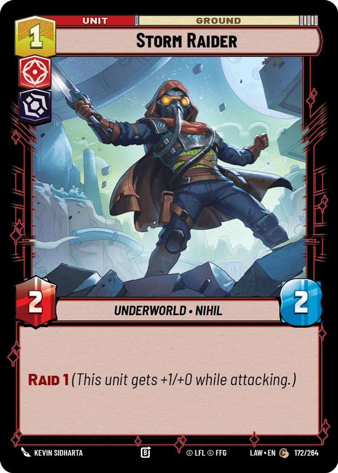 Storm Raider #172/264 from A Lawless Time
