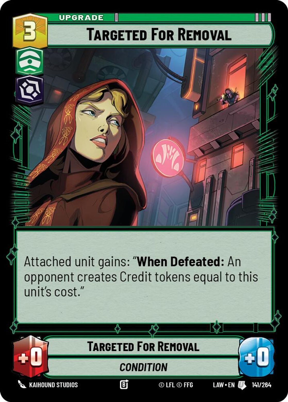 Targeted For Removal #141/264 from A Lawless Time