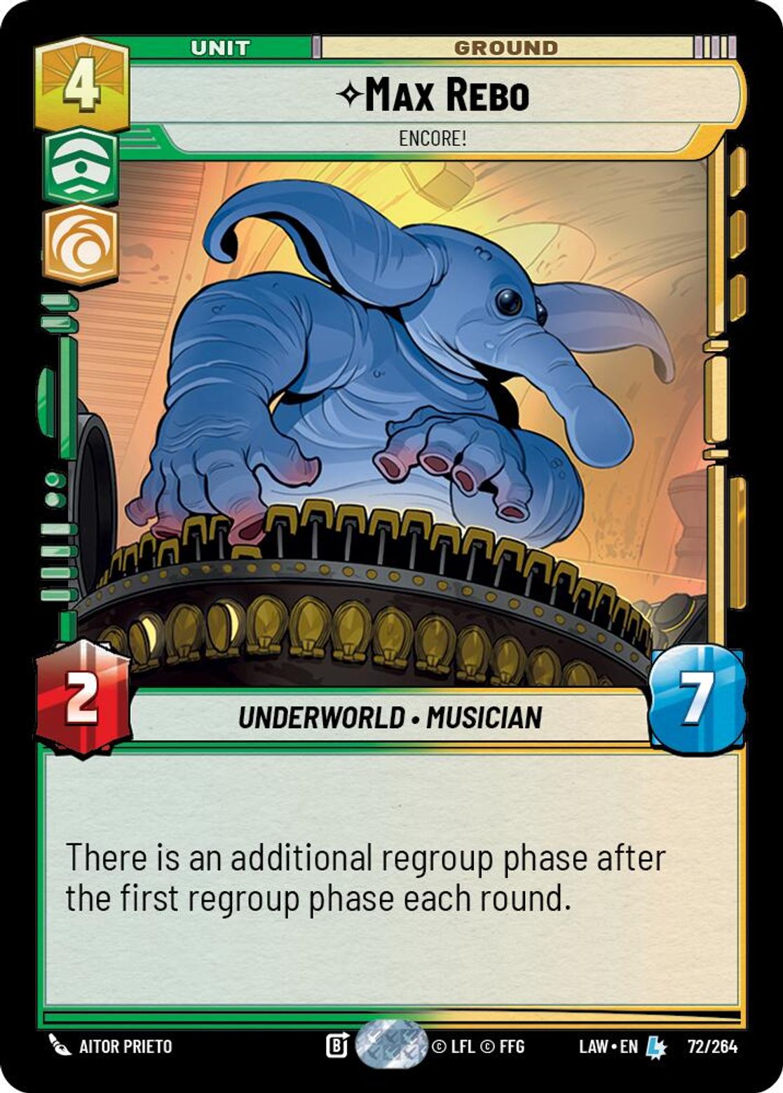 Max Rebo — Encore! #072/264 from A Lawless Time
