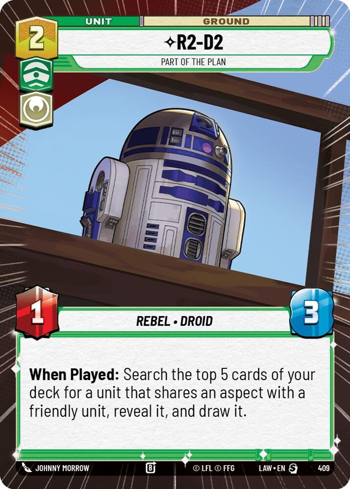 R2-D2 — Part of the Plan #409/264 from A Lawless Time