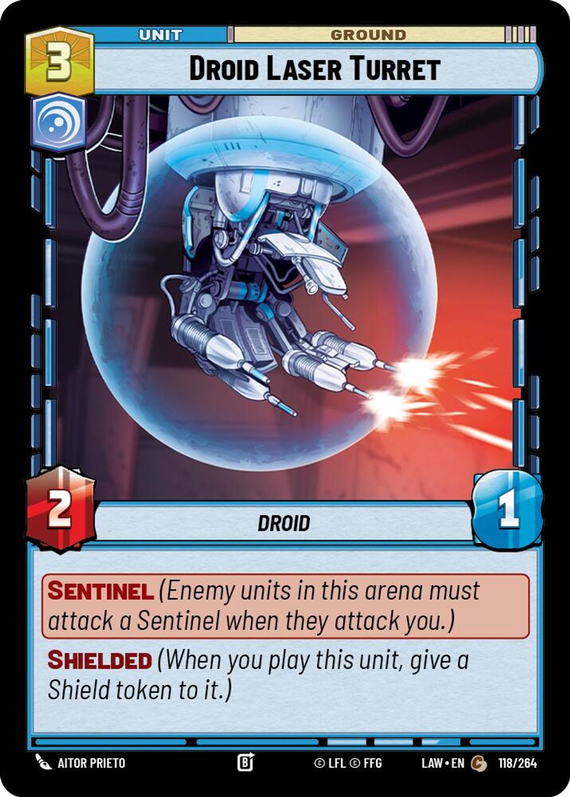Droid Laser Turret #118/264 from A Lawless Time