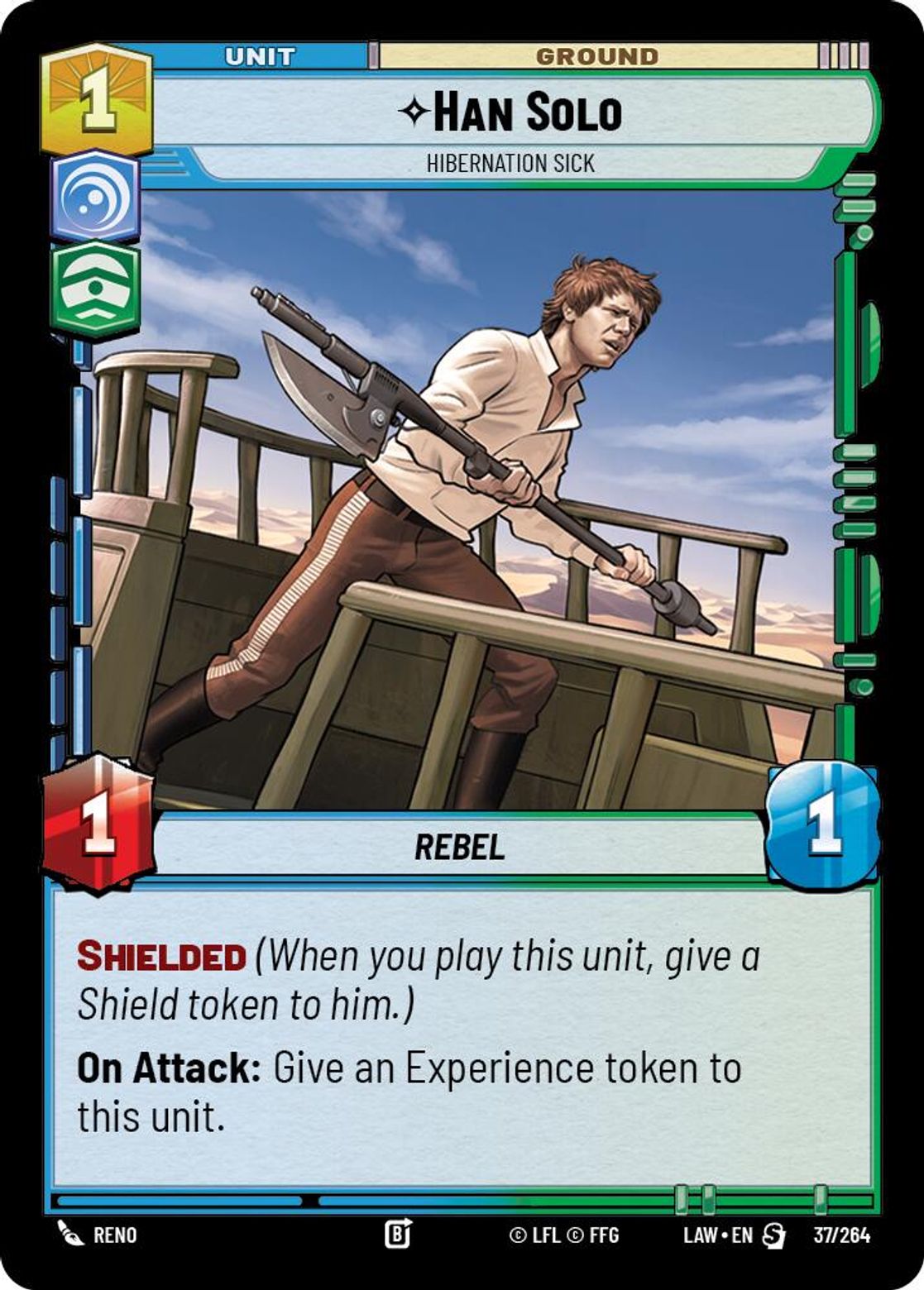 Han Solo — Hibernation Sick #037/264 from A Lawless Time