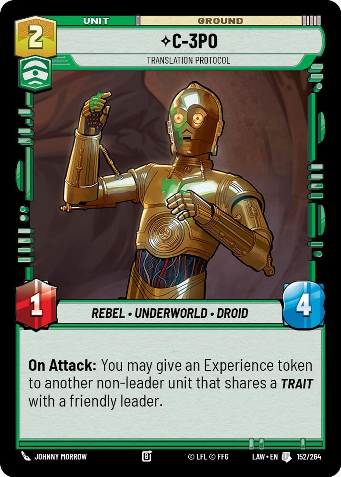 C-3P0 — Translation Protocol #152/264 from A Lawless Time