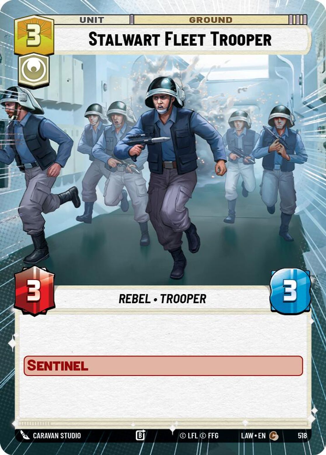 Stalwart Fleet Trooper #518/264 from A Lawless Time