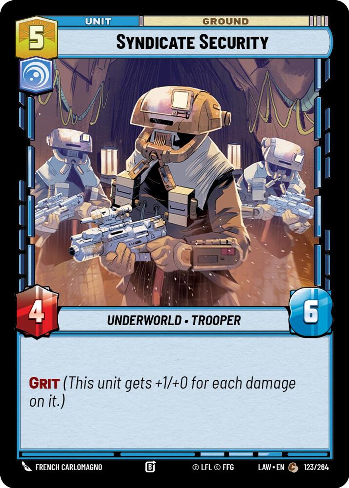 Syndicate Security #123/264 from A Lawless Time