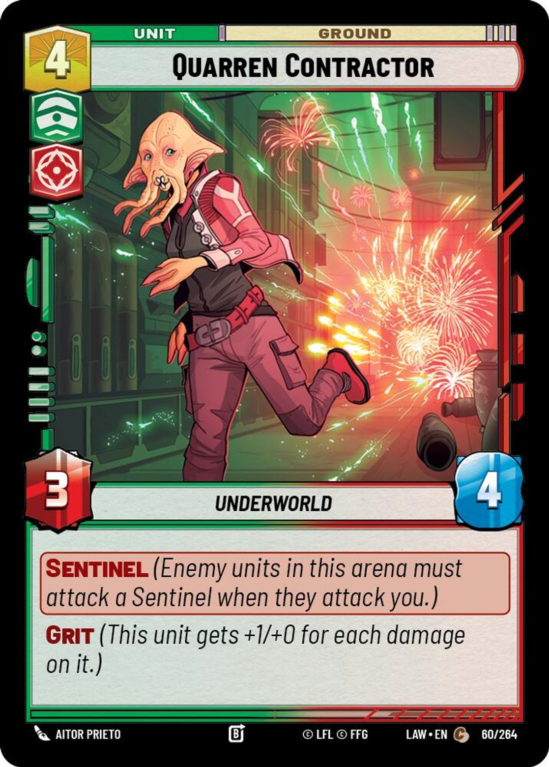 Quarren Contractor #060/264 from A Lawless Time