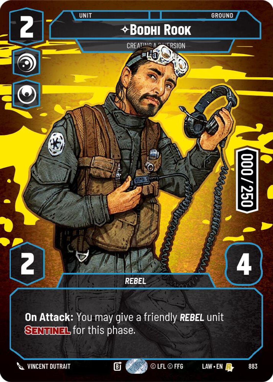 Bodhi Rook — Creating a Diversion #883/264 from A Lawless Time