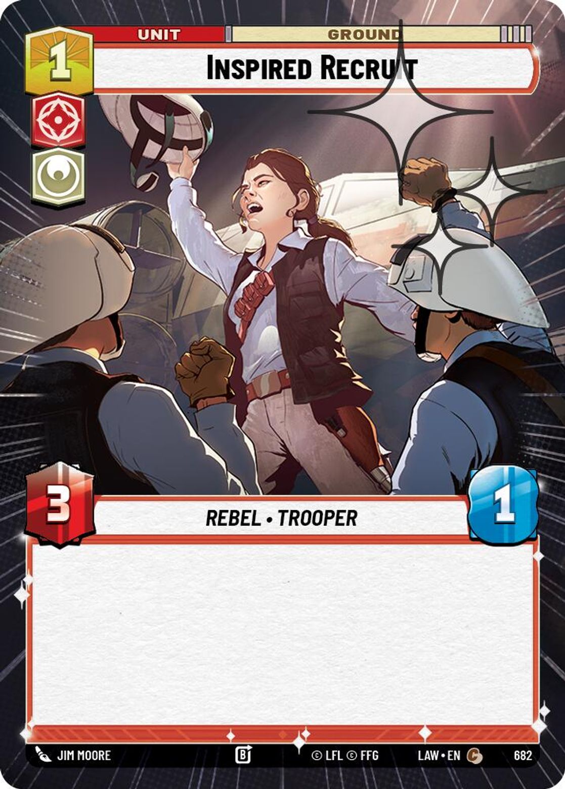 Inspired Recruit #682/264 from A Lawless Time