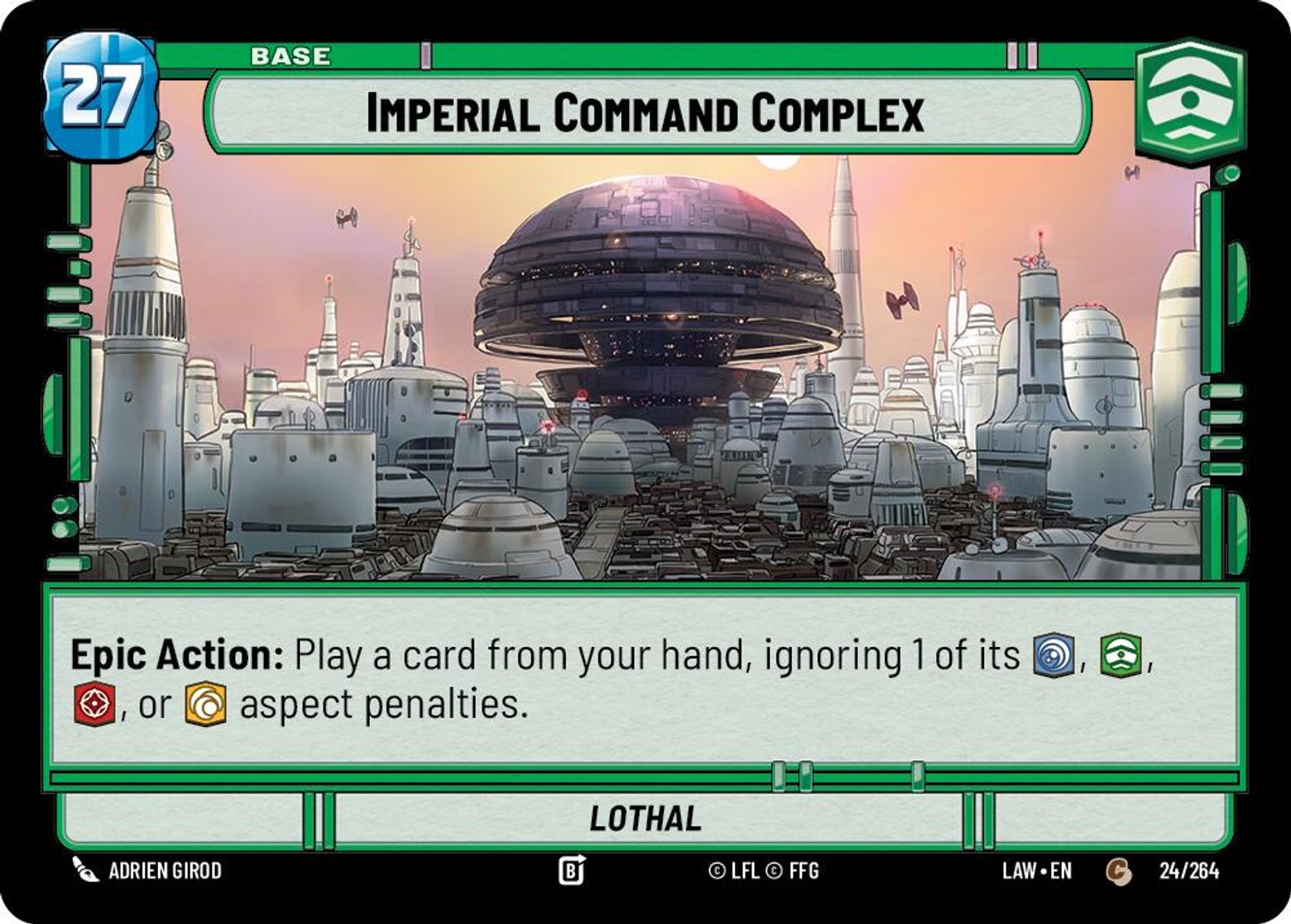 Imperial Command Complex — Lothal #024/264 from A Lawless Time