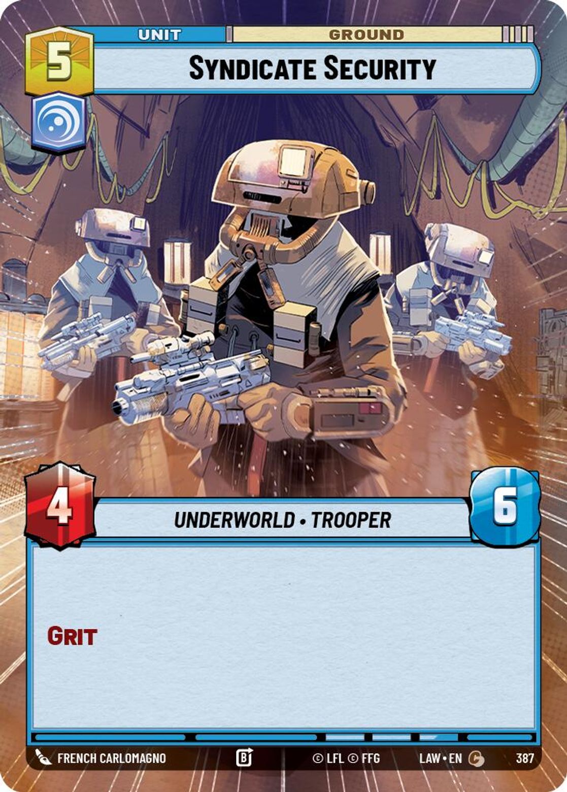 Syndicate Security #387/264 from A Lawless Time