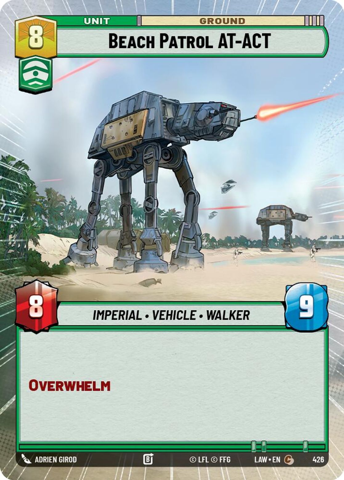 Beach Patrol AT-ACT #426/264 from A Lawless Time