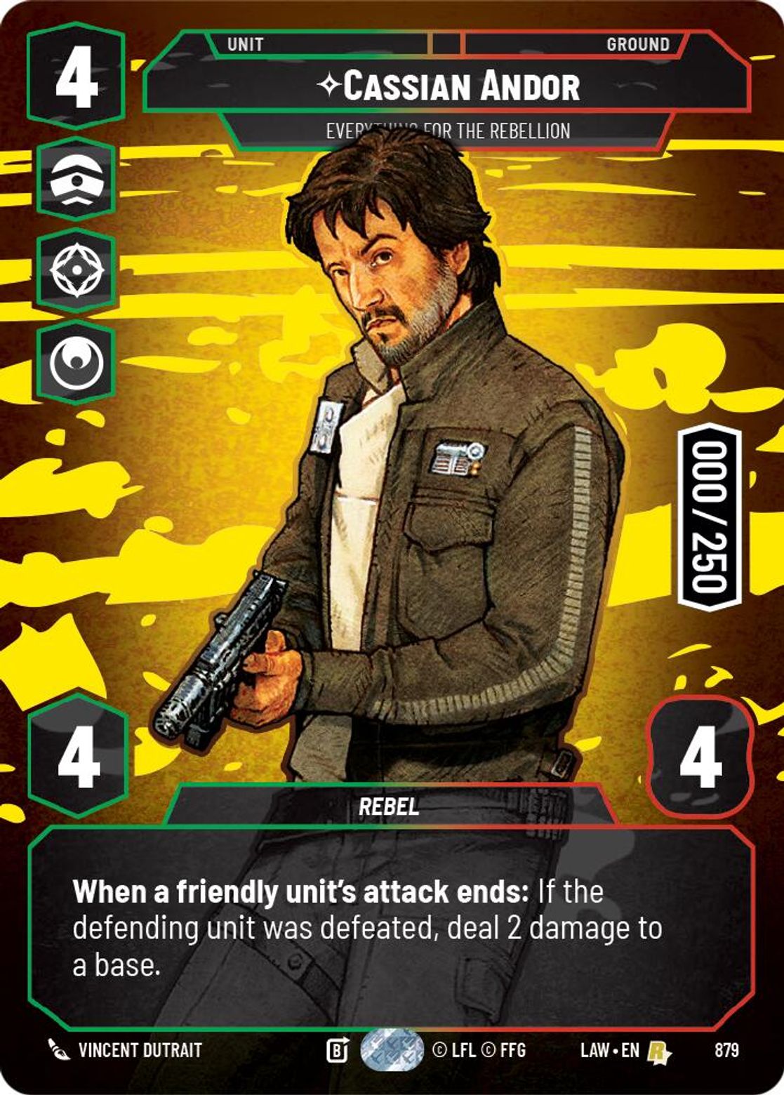Cassian Andor — Everything for the Rebellion #879/264 from A Lawless Time