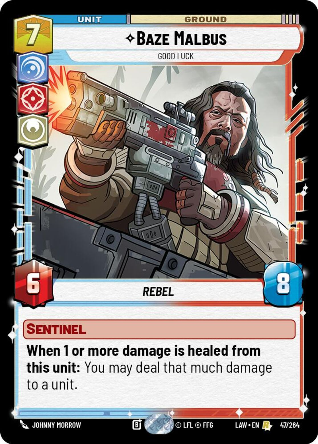 Baze Malbus — Good Luck #047/264 from A Lawless Time