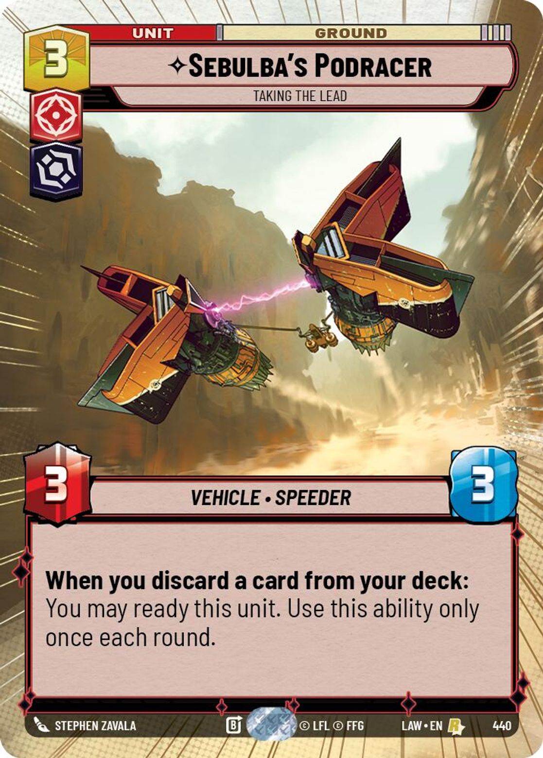 Sebulba's Podracer — Taking the Lead #440/264 from A Lawless Time
