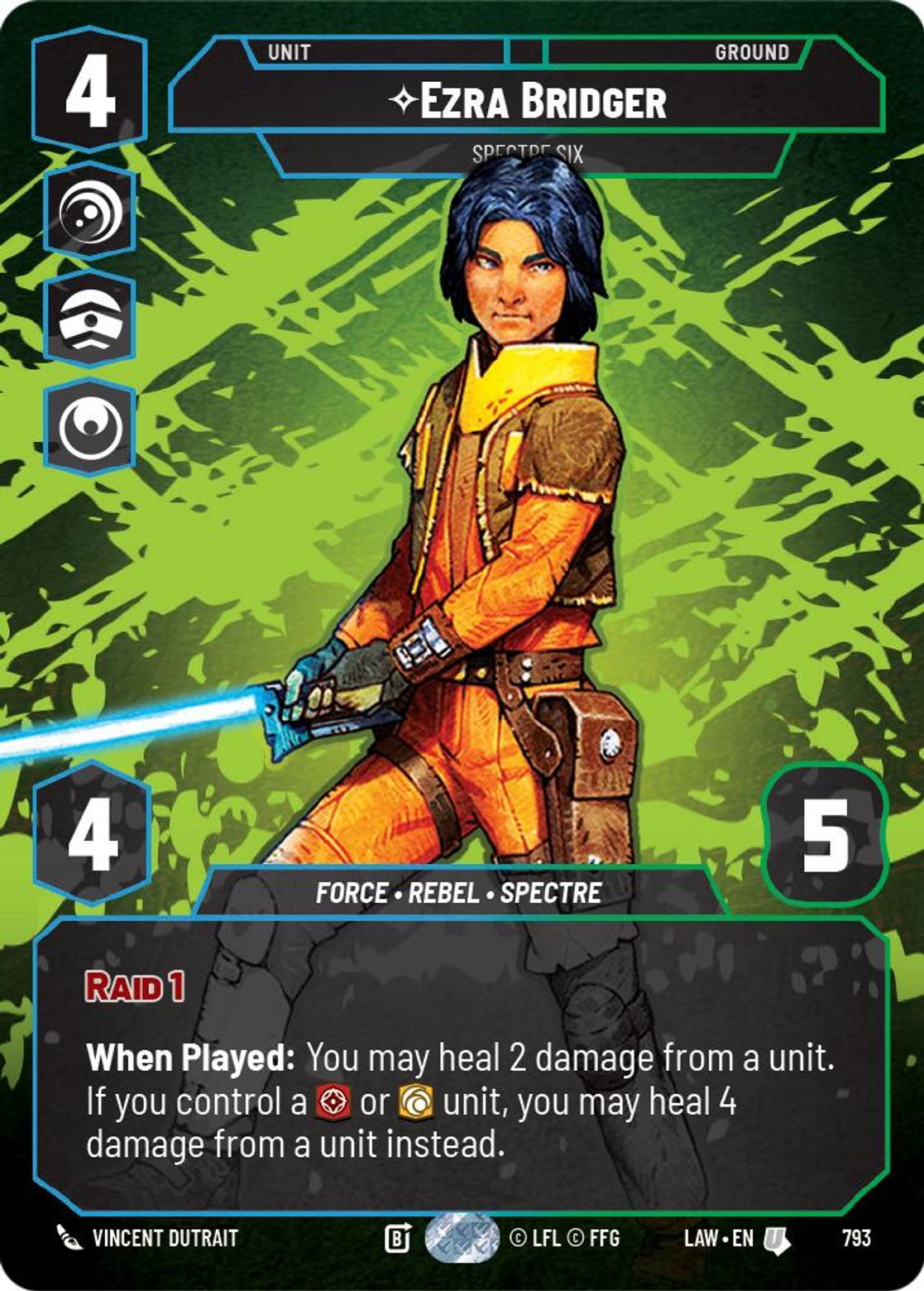 Ezra Bridger — Spectre Six #793/264 from A Lawless Time