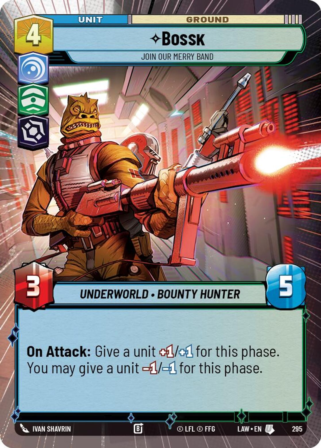Bossk — Join Our Merry Band #295/264 from A Lawless Time