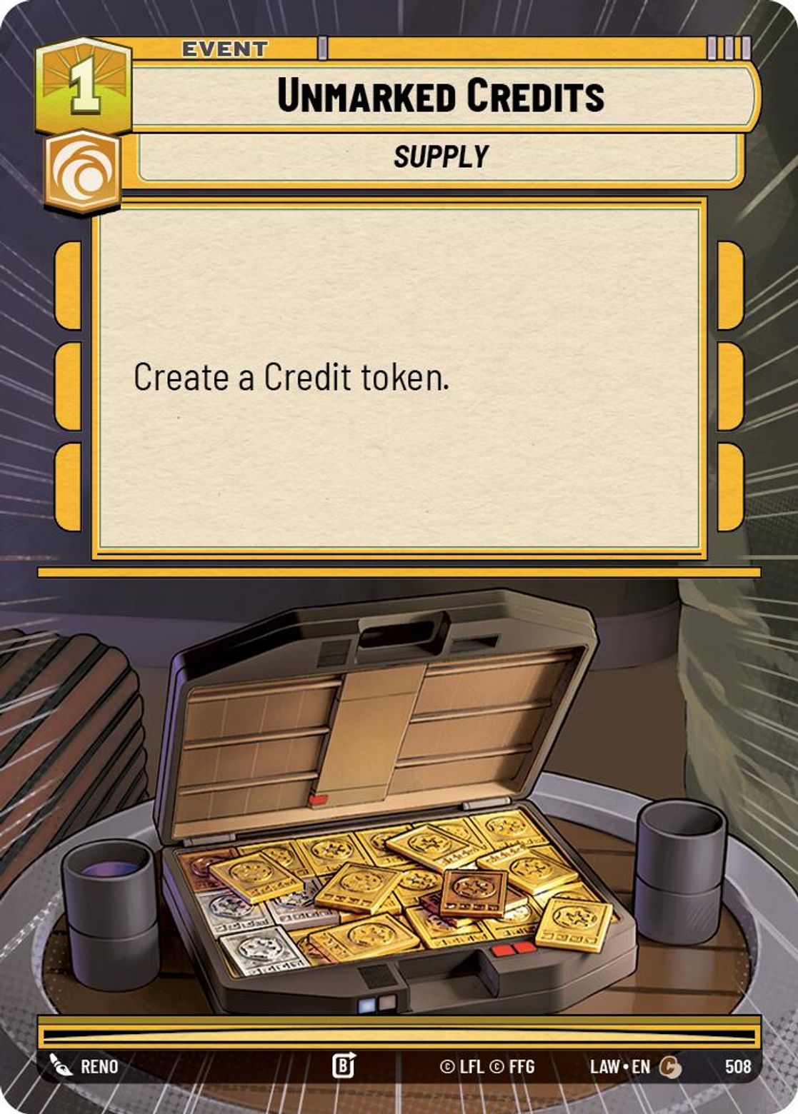 Unmarked Credits #508/264 from A Lawless Time