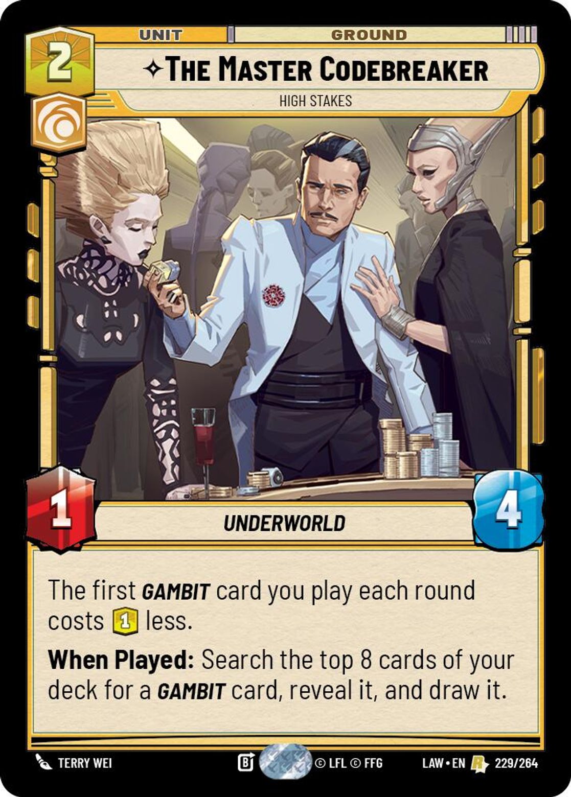 The Master Codebreaker — High Stakes #229/264 from A Lawless Time