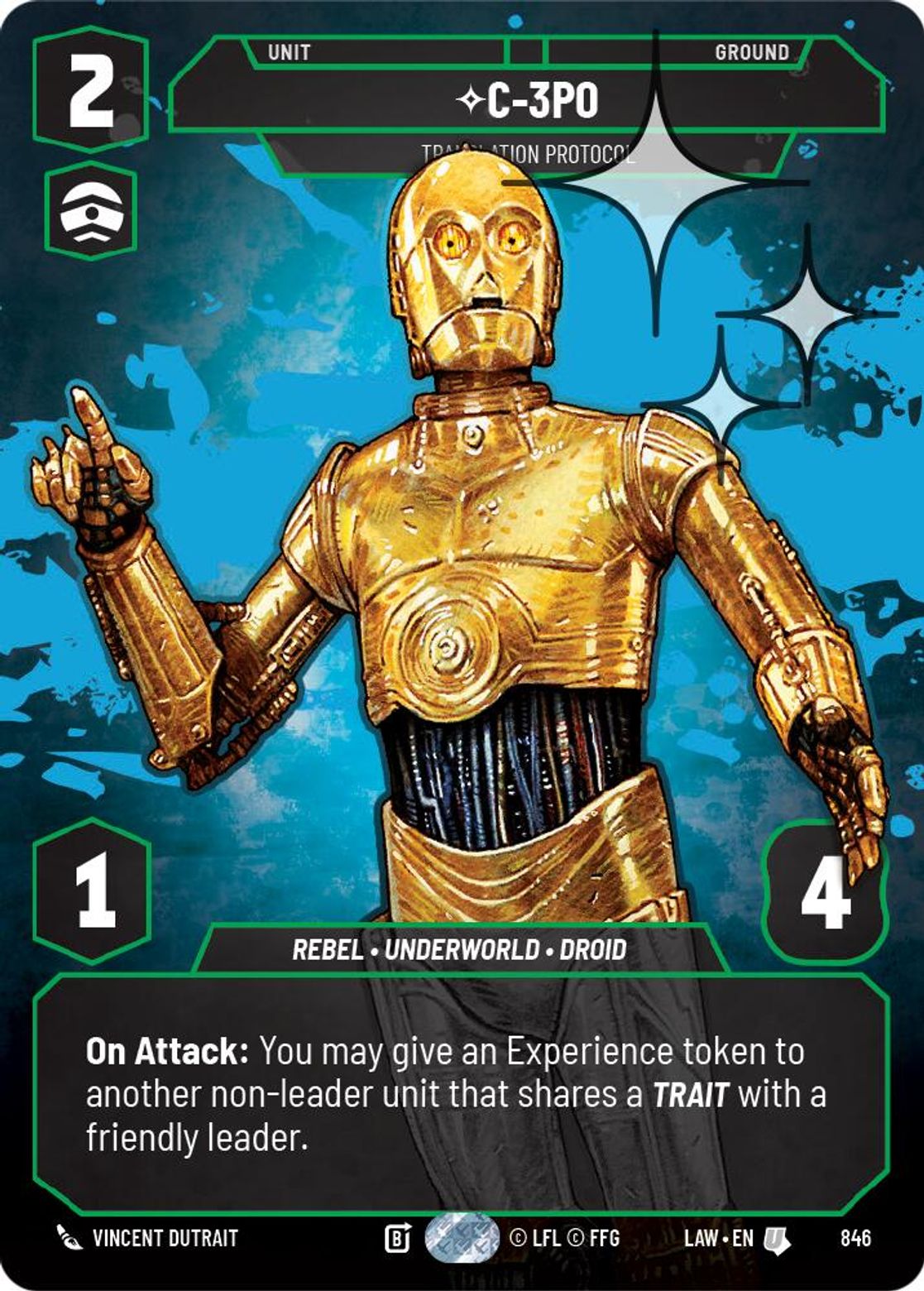 C-3P0 — Translation Protocol #846/264 from A Lawless Time
